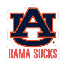 Auburn Sticker NCAA Football Die Cut Laminated