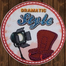 Movie Embroidered Patch — Iron On