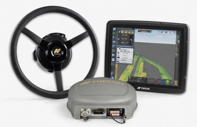 Topcon X35 Console Display & AGI-4 RTK Receiver W/AES-35 Steering Motor