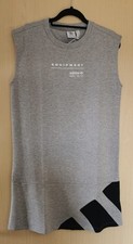 Adidas Womens Grey/Black Racer Back Sport Dress Size 8 UK Brand New