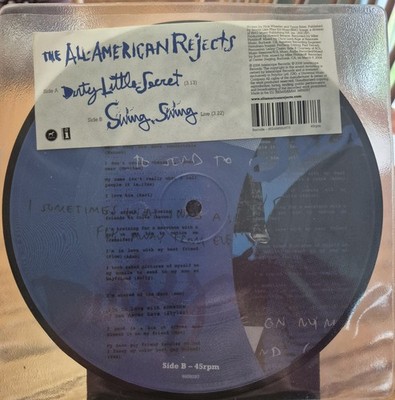 The All-American Rejects, Dirty Little Secret, Rare 7'' Vinyl LP, Picture Disc 1