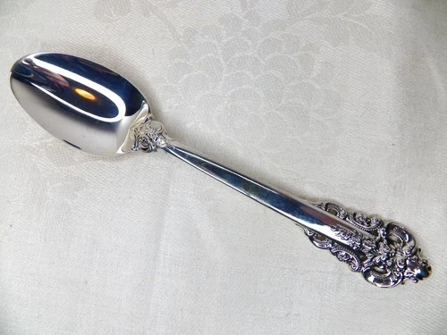WALLACE GRAND BAROQUE STERLING SILVER TEASPOON 6 1/4" NO MONOGRAM