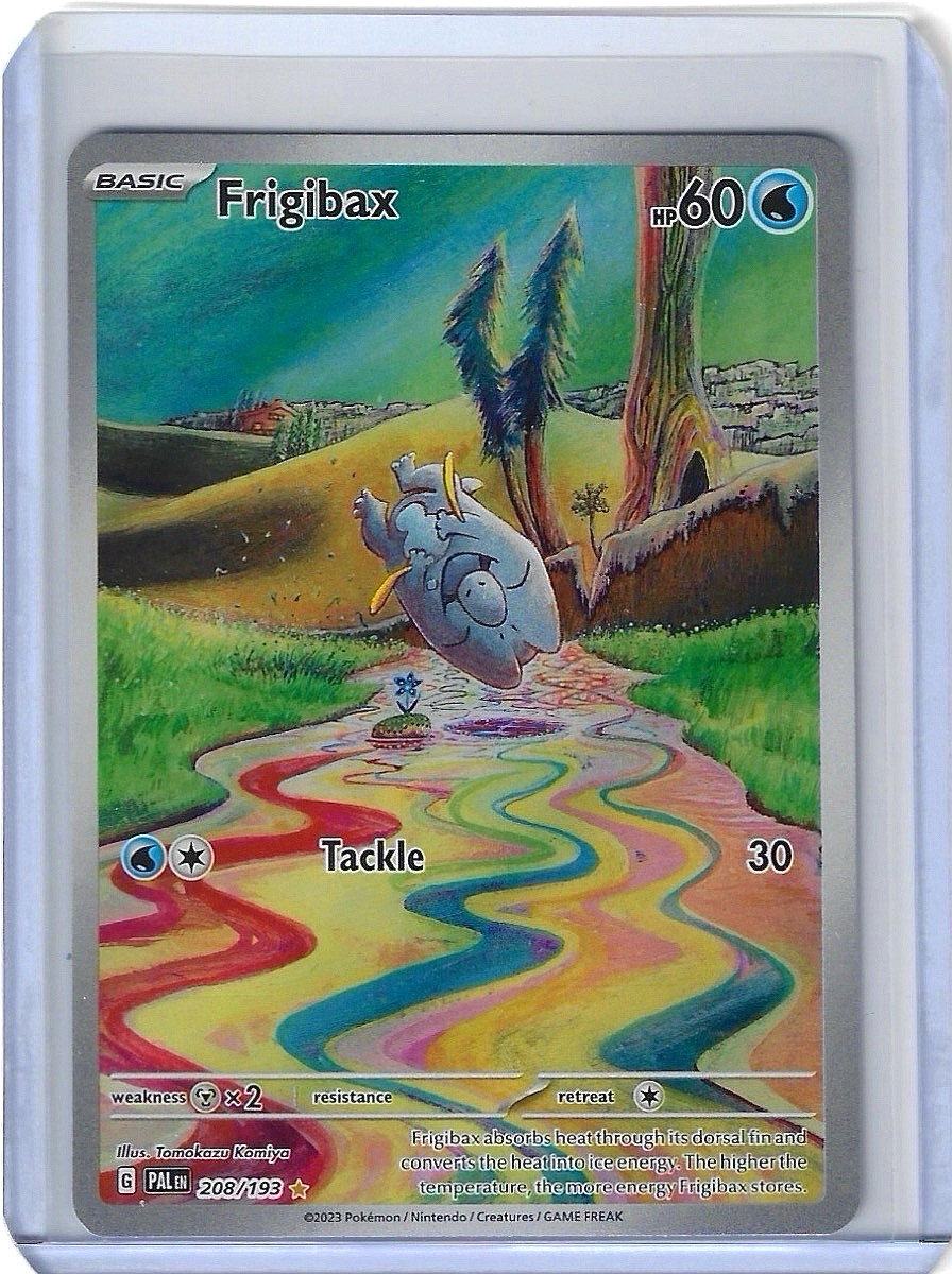 Frigibax 208/193 Illustration Rare Pokemon TCG Paldea Evolved NM