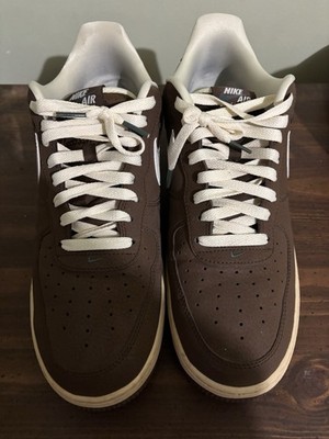 Nike Air Force 1 '07 11.5 MENSCacao Wow Brown Leather Sneaker FZ3592-259 2023