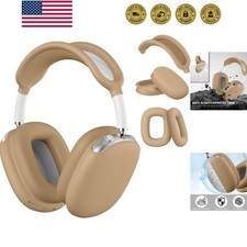 Silicone Case Cover for AirPods Max, Anti-Scratch Ear Pad Headband Protecto...