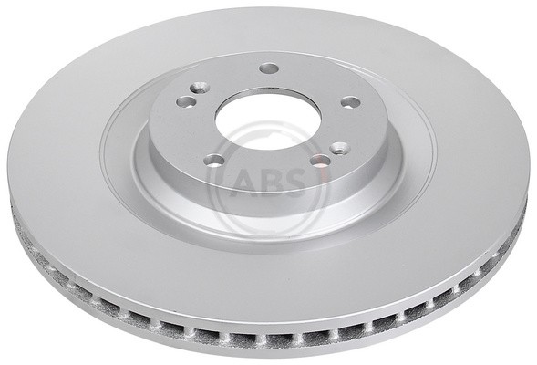 2x Brake disc Vented 18814 A.B.S. for HYUNDAI i30 i30 FASTBACK - Image 4