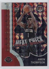2023-24 Panini Mosaic Heat Check Amen Thompson #12 1k54