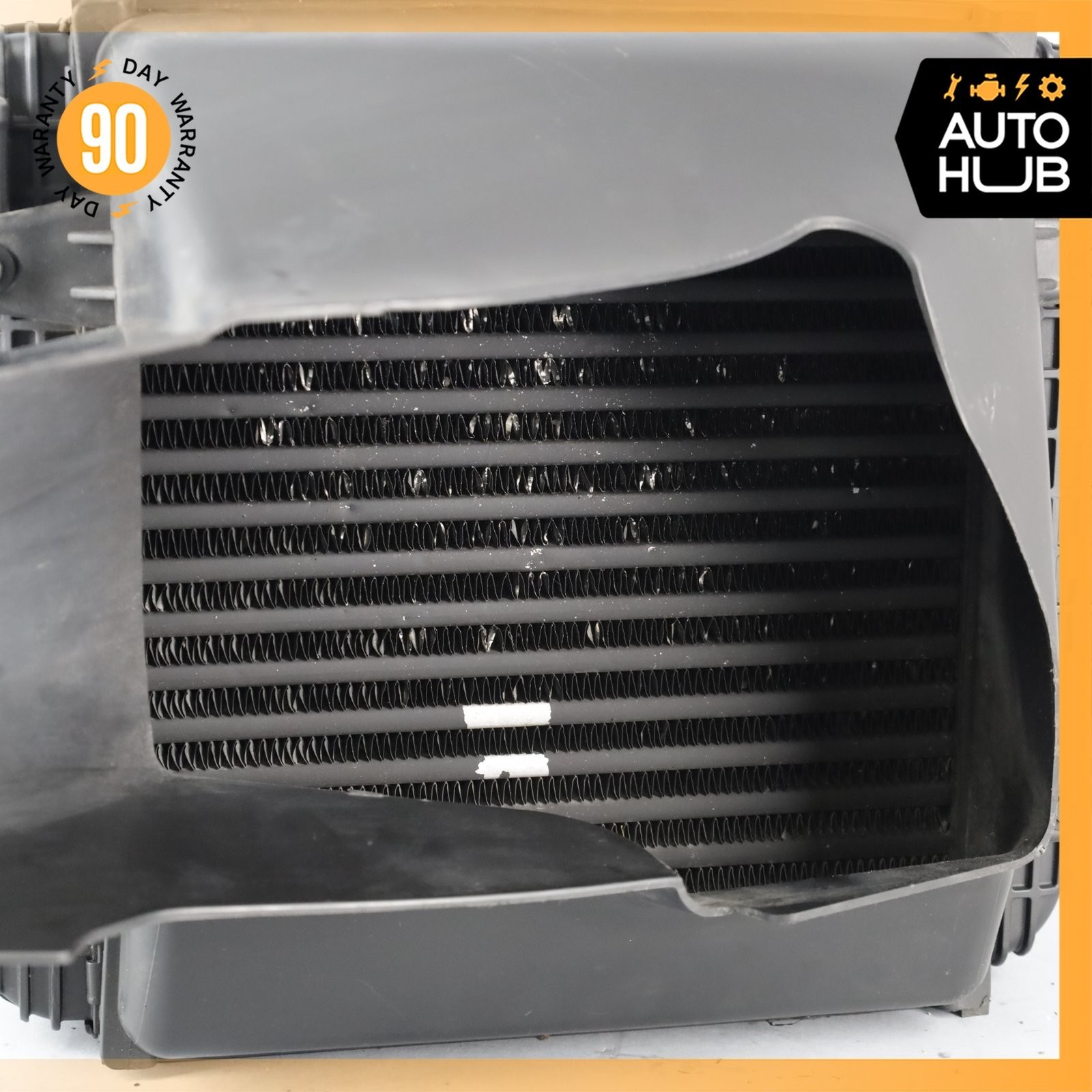 14-16 Maserati Quattroporte M156 Right Turbocharger Intercooler w / Air Duct OEM