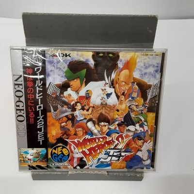 NDK Neo Geo CD World Heroes 2JET Used