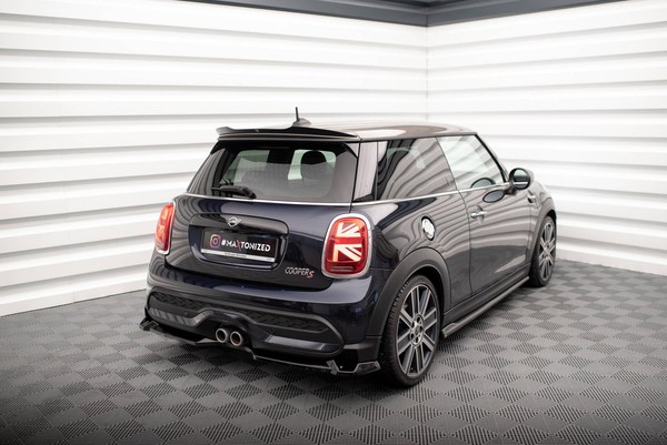 Maxton Design Diffusor Heckansatz Passend FüR Mini Cooper S F56 Fl Schwarz Hochg-image