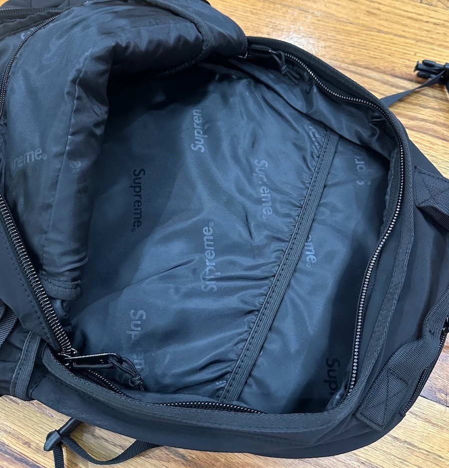 NEW Supreme FW20 CORDURA Backpack Black Box Logo | eBay