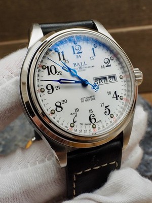 Ball Trainmaste 60 Day Date Watch 95% LNIB Great Value RARE NM1058D WOW!