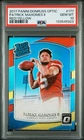 2017 Donruss Optic - Rated Rookie Patrick Mahomes II #177 Red Yellow (RC) PSA 10