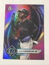 2022 Bowman Platinum Jazz Chisholm Jr Pink Foil /199