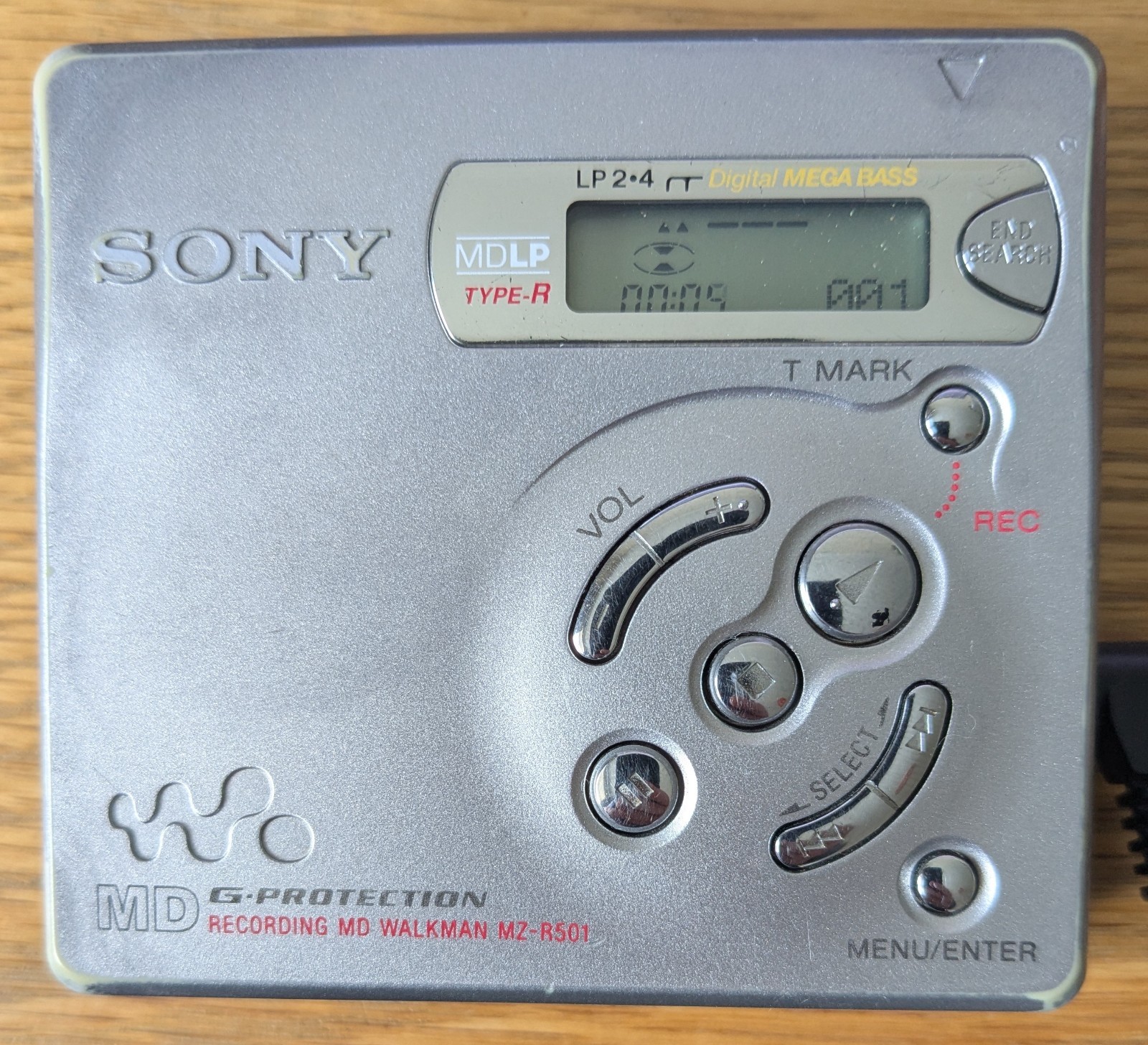 Sony MZ-R501 Minidisc Player (Faulty)