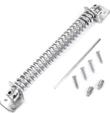 GATE SPRING CLOSER 8" Automatic Strong Adjustable Tension Auto Garden Shed Door