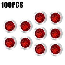 100pcs 34 Strobesteady Marker Lights Dual Function Led Flash 12v 24v Warning