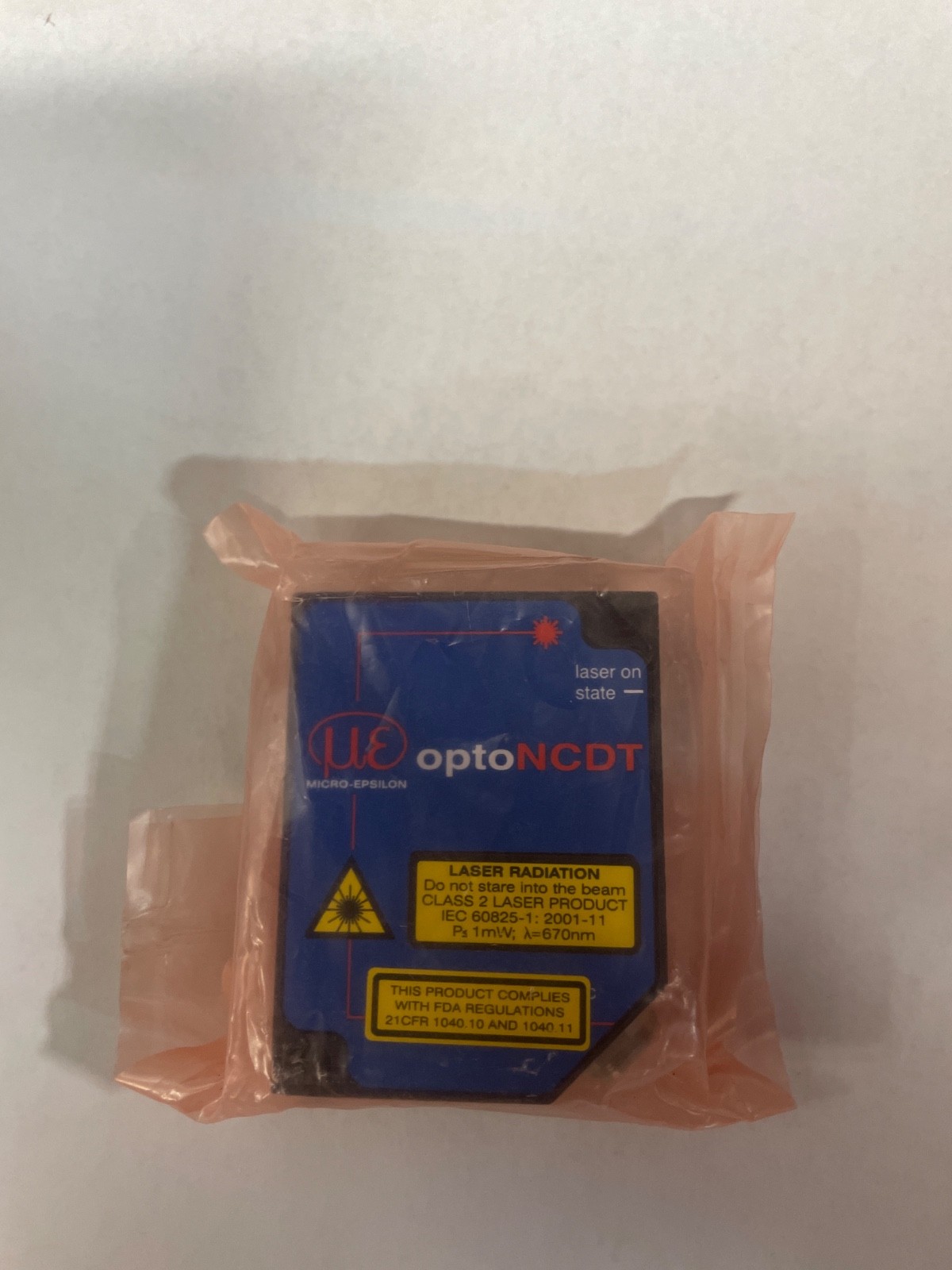 Micro-Optronics Micro-Epsilon ILD-1401-10 Opto NCDT Laser Sensor System