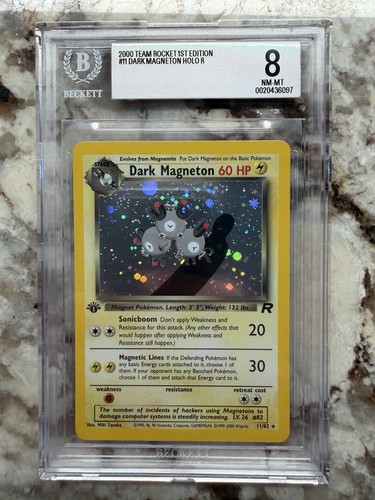 Dark Magneton (1st Edition) graded BGS 8 for sale on eBay