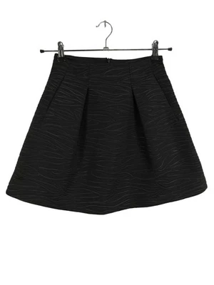KARL LAGERFELD Jupe évasée Dames Jupe T EU 34 noir style décontracté - Photo 1/4