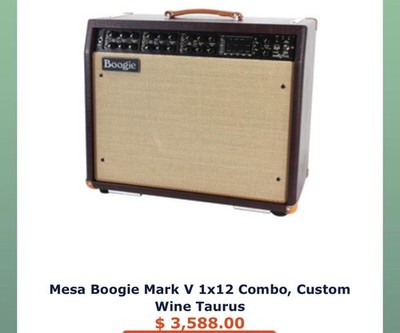 Mesa Boogie Mark Five 90 WATTS GUITAR AMPLIFIER 