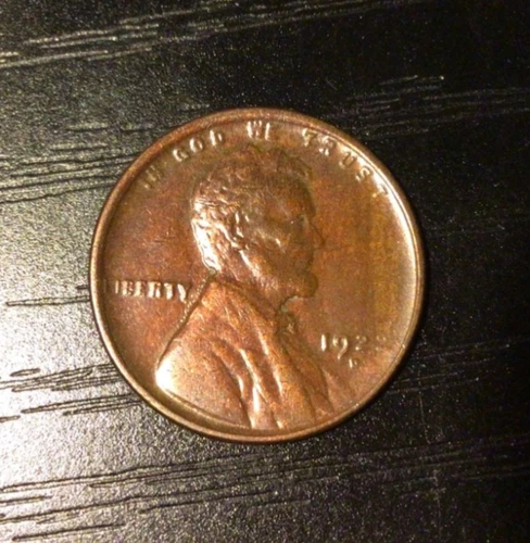 Key 1922-D Lincoln Wheat Cent Penny, XF/AU. Beautiful! E158