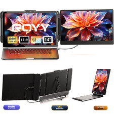 Royy Laptop - 14 Fhd 1080P Ips Portable Computer Monitor For Laptops