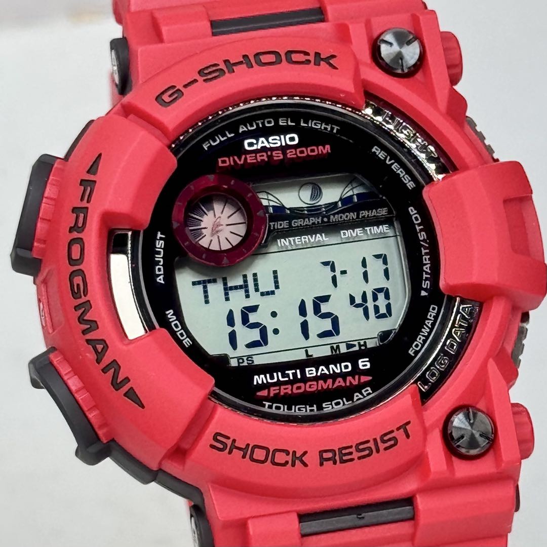 G-Shock Frogman Gwf-1000Rd-4Jf Digital Solar Men Unused Box With