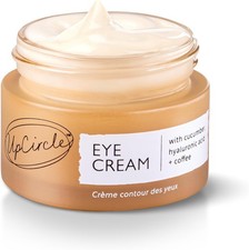 UpCircle Eye Cream 15ml Coffee Hyaluronic Acid Dark Circles Puffiness Wrinkles V