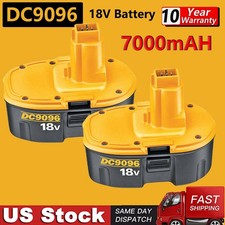 PACK 6.5AH for DeWalt 18V 18 Volt NI-MH Battery XRP DC9096 DC9098 DC9099 DW9095