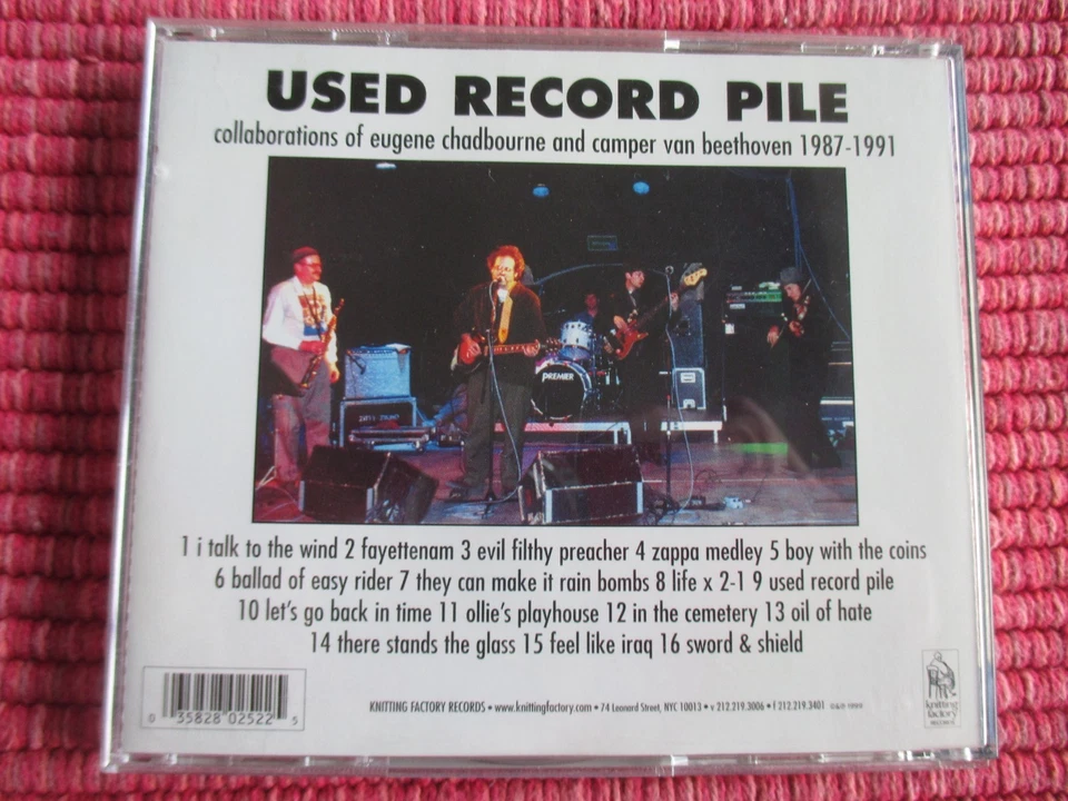 CAMPER VAN CHADBOURNE - Used Record Pile - CD US 1999 - Bild 2 von 3