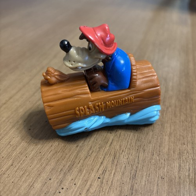 #ad Disneyland 40th Splash Mountain Ride Log Brer Bear Viewer Vehicle Toy 1995 $5.09