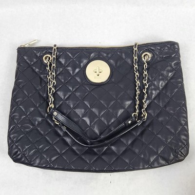 DKNY Shoulder Bag Womens Large Black Quilted Leather Chain  Quilted DKNY Black Shoulder Bag with Chain Strap main image 0