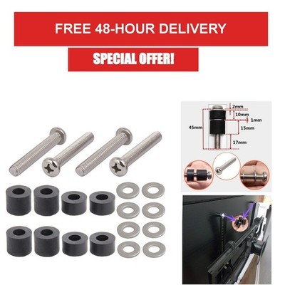 M8x45mm Samsung TV Wall Mount Screws 304 Stainless Steel Kit
