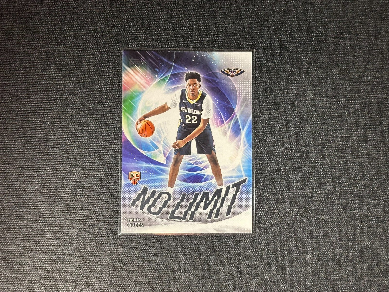 2025-26 Topps - No Limit Derik Queen #NL-13 (RC) New Orleans Pelicans