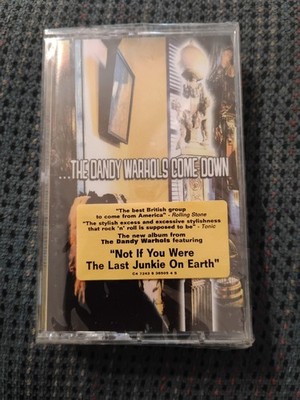 The Dandy Warhols Come Down Sealed Cassette Hype Sticker Hole Punch