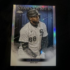 2022 Topps Series 1 Baseball Luis Robert Stars of MLB Chrome SMLBC-6 White Sox
