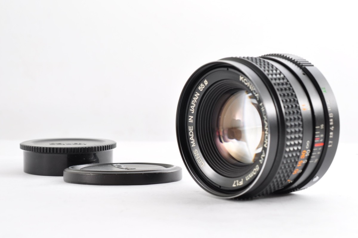 Konica Hexanon AR 50mm f/1.7 Prime Lens [Near Mint] (7504931