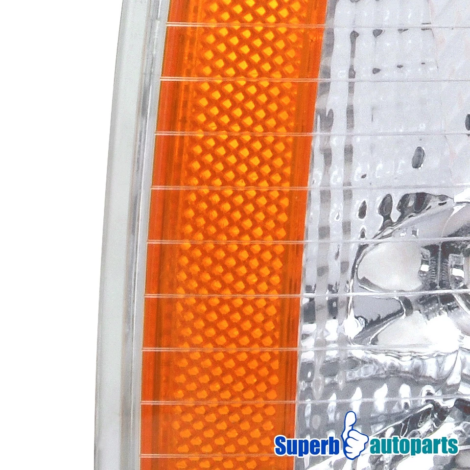 Fits 2006-2010 Dodge Charger Signal Corner Lights Parking Side Maker Lamps 06-10 Foto 4 de 4