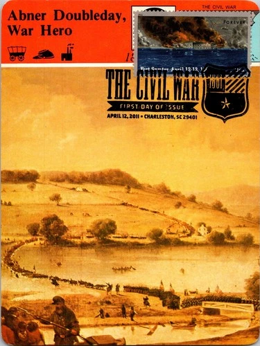 Dr Jim Stamps Maximum Card Fort Sumter Forever Fdc