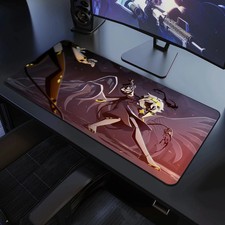 Murder Drones Desk Mat, Uzi V J & N Mousepad XL XXL, Gift For Anime Fans