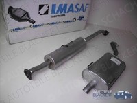 Imasaf Auspuffset Ab Kat/Dpf für Honda CR-V II 2.2 Ctdi 2004-2006 | Msd+Esd