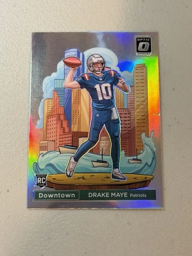 2024 Panini Donruss Optic - Downtown! Drake Maye #13 (RC) READ