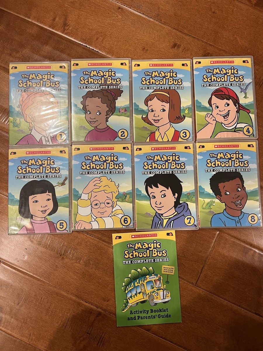 The MAGIC SCHOOL BUS: The Complete Series Collection DVD 8-Disc