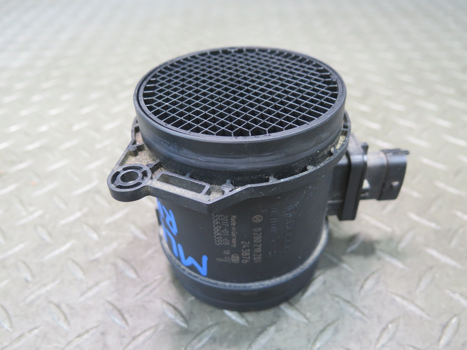 2017-2020 MASERATI LEVANTE M161 MASS AIR FLOW METER MAF SENSOR 0280218281