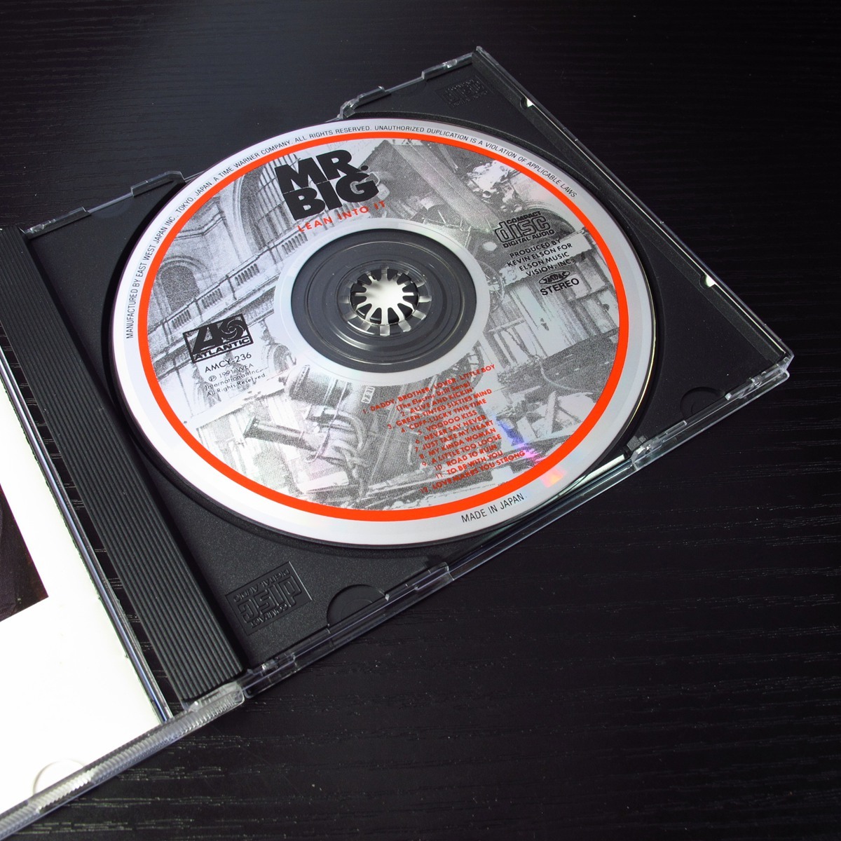 Mr. Big - Lean Into It JAPAN CD+Bonus Track AMCY-236 1st Press