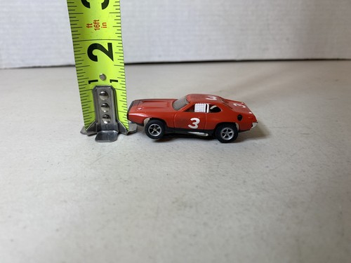 rare Aurora Afx Plymouth Roadrunner red richard petty Vintage slot car 43 13B91 - Picture 8 of 8