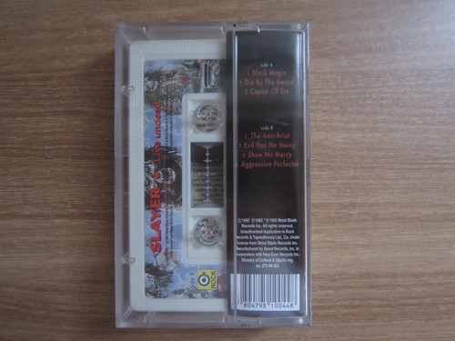 Slayer - Live Undead Korea Edition Sealed Cassette Tape - Picture 2 of 3