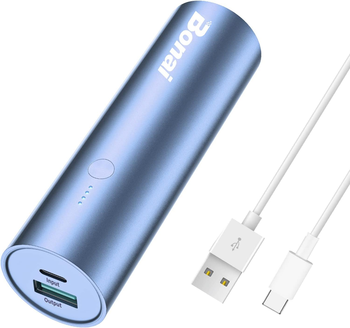 BONAI Portable Charger USB C 5000Mah Portable Phone Charger for