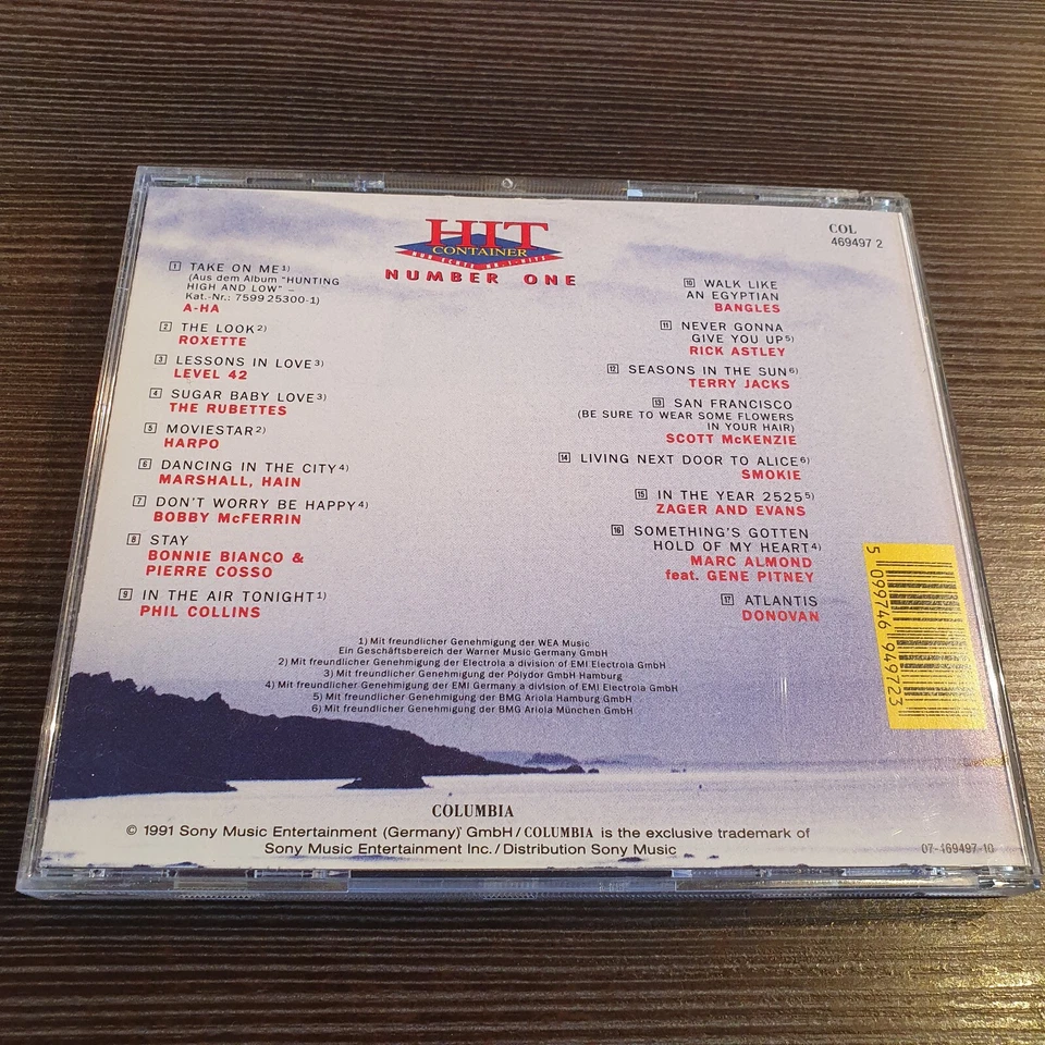 Hit Container 1 - Nur echte Nr.1 Hits  | Sampler CD |  Guter Zustand - Bild 4 von 4